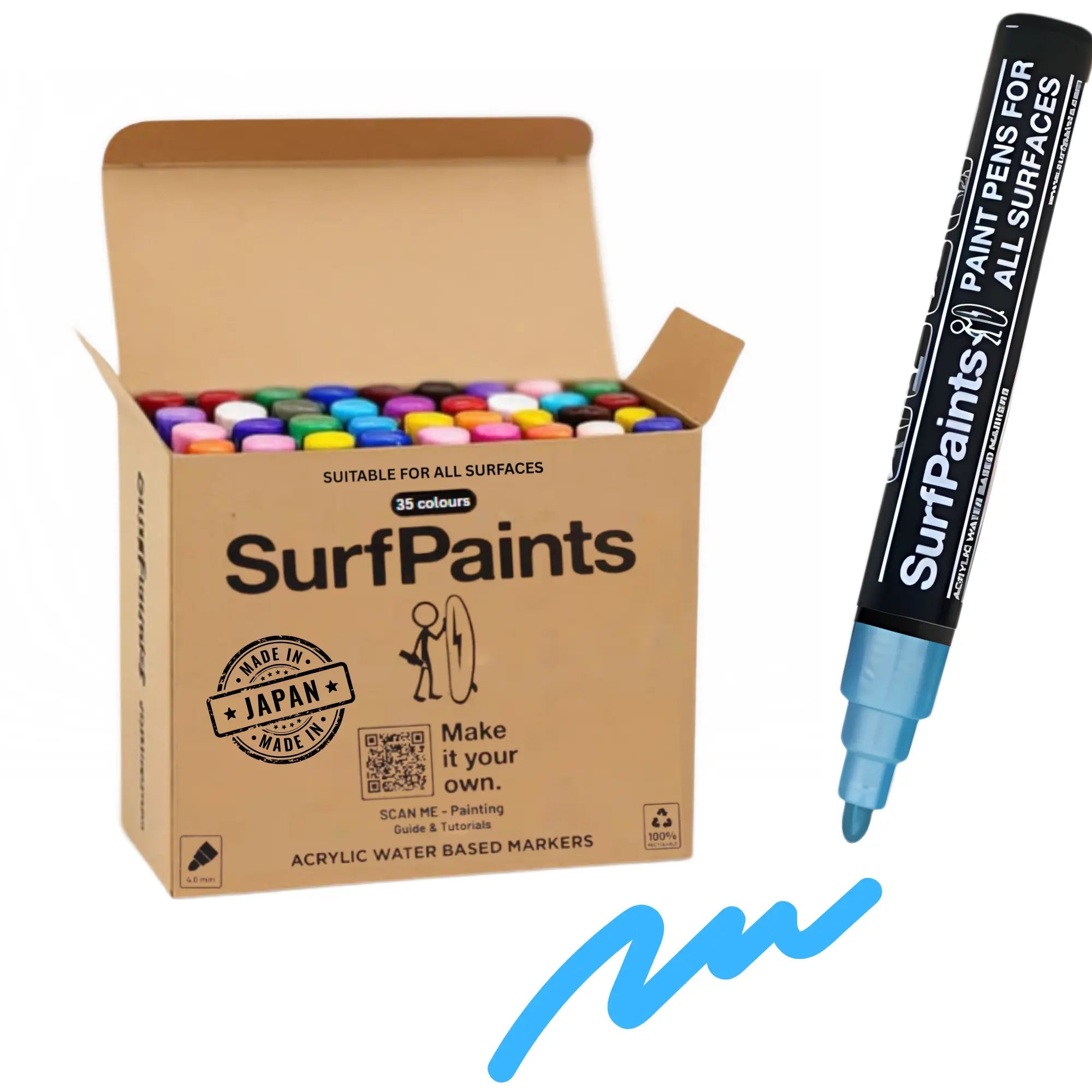 Acrylic Paint Pens (Surfpaints)